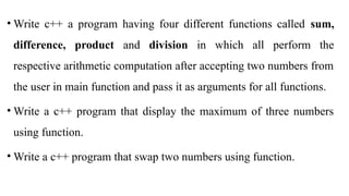 Chapter Two 2 functions including by value and by reference.pptx