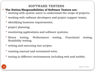 Comprehensive Guide to Information Systems Development and Team Roles ...