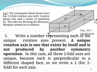 Chapter Two_Crystal Symmetry.ppt for geologyx | PPTX