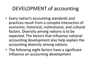 Development Accounting CHAPTER two Development and clasification.pptx