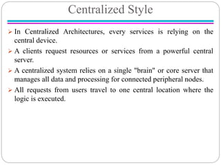 Comprehensive Overview of Distributed System Architectures and Styles | PDF