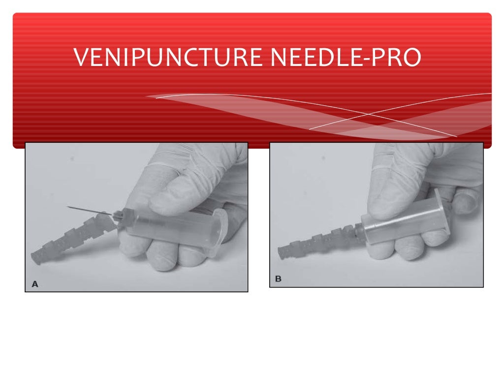 Venipuncture Equipment Unit 2