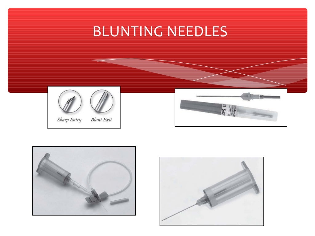 Venipuncture Equipment Unit 2