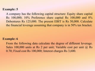 Capital Structure | PPTX