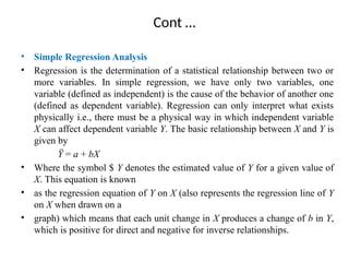 Chapter 4 Example Using Simple Regression Analysis research methods CHAPTER VI data processing, analysis and ...