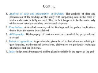 research methods CHAPTER VI data processing, analysis and ...