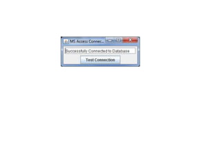 Chapter vii(accessing databases with jdbc)