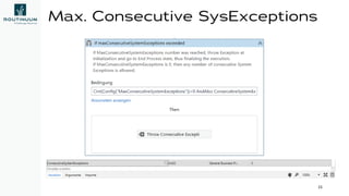 Max. Consecutive SysExceptions
15
 