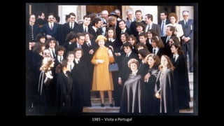 1985 – Visita a Portugal
 