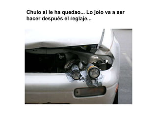 Chulo si le ha quedao... Lo joio va a ser hacer después el reglaje... 