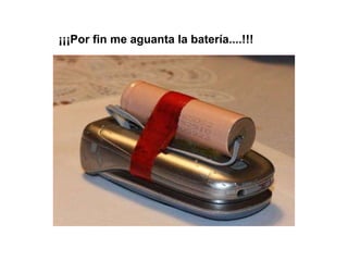 ¡¡¡Por fin me aguanta la batería....!!! 
