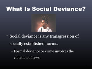 Chapter 6 deviance and crime | PPT