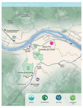 MAPS       /    C H A R L E S TO N V I C I N I T Y




 16 | www.charlestonwv.com
 