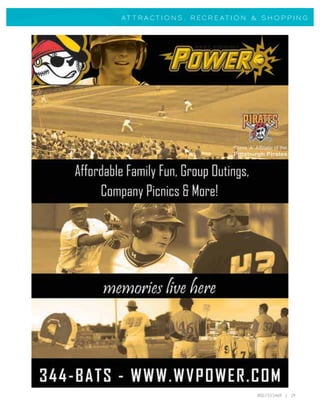 A T T R A CT I O N S , R E C R E A T I O N & S H O P P I N G




                                           800.733.5469 | 29
 