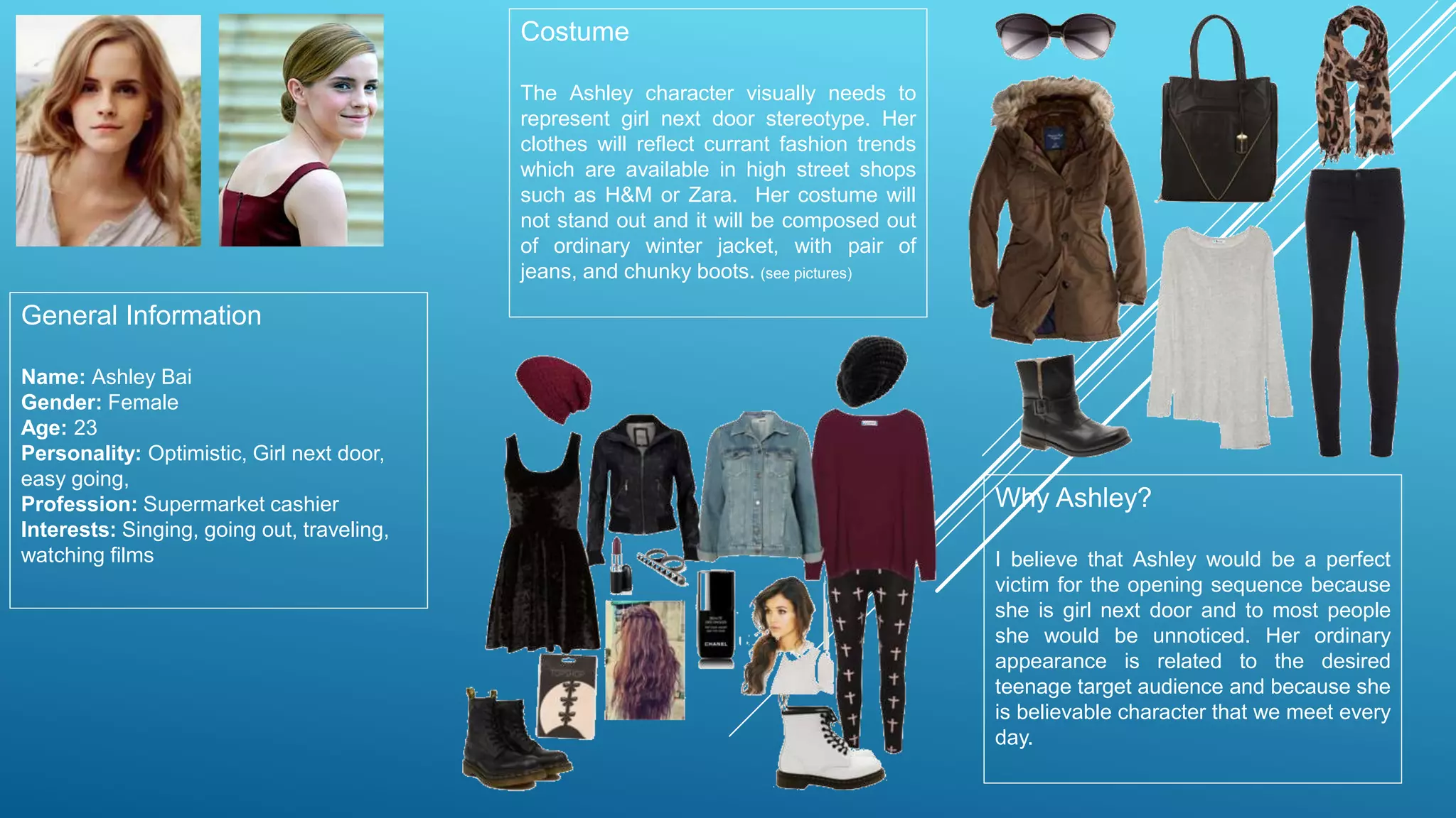 Charachter Profile PPT charachter-profile-ppt