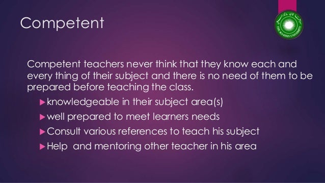 Characteristics Of Good Teacher