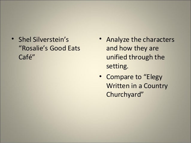 elegy written in a coutry churchyard essay Check out our top free essays on thomas gray elegy written in a country churchyard to help you write your own essay. elegy written in a coutry churchyard essay Check out our top free essays on thomas gray elegy written in a country churchyard to help you write your own essay.