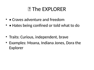 Explorer Examples Character_Archetypes_Plain Presentation.pptx