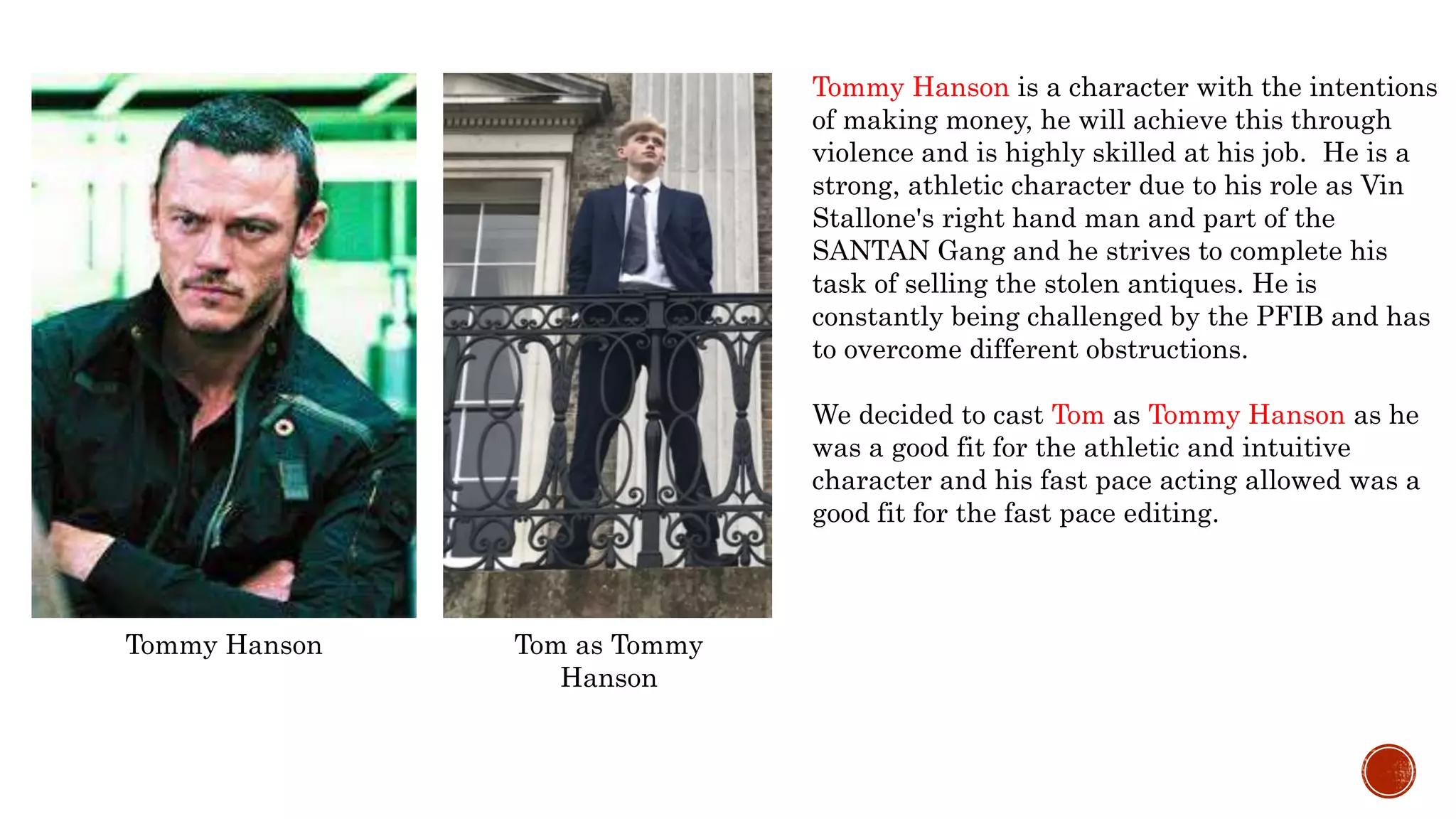 Character casting | PPTX