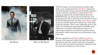 Character casting | PPTX