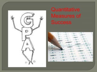 Quantitative
Measures of
Success
 