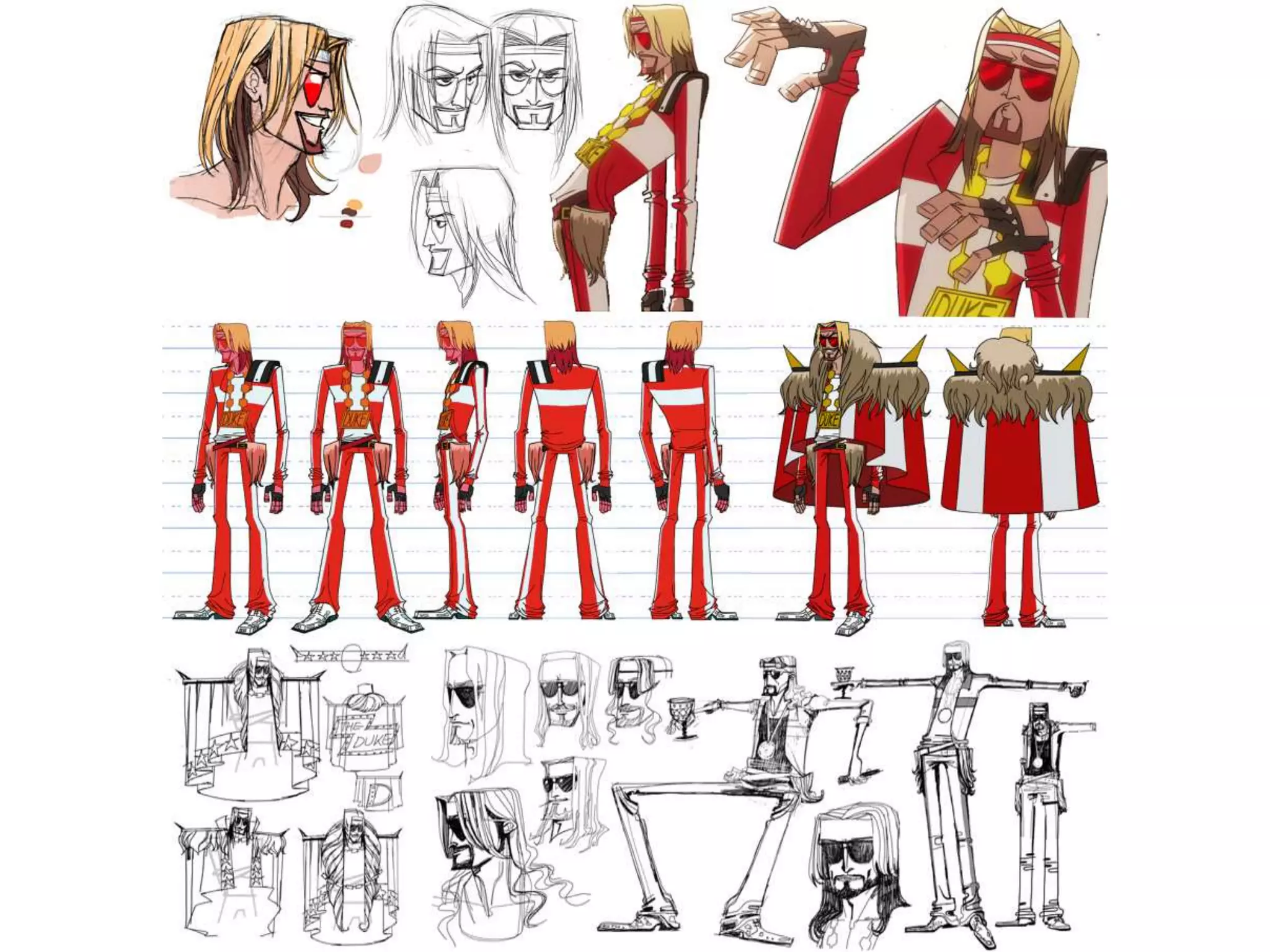 Ben Towle Character design 