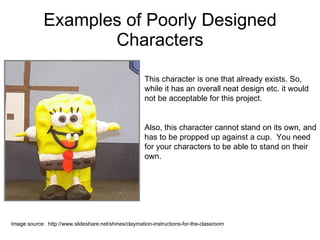 Propped Against Examples The Origins of Animation: How To Sculpt Your Claymation Character(s) | PPT