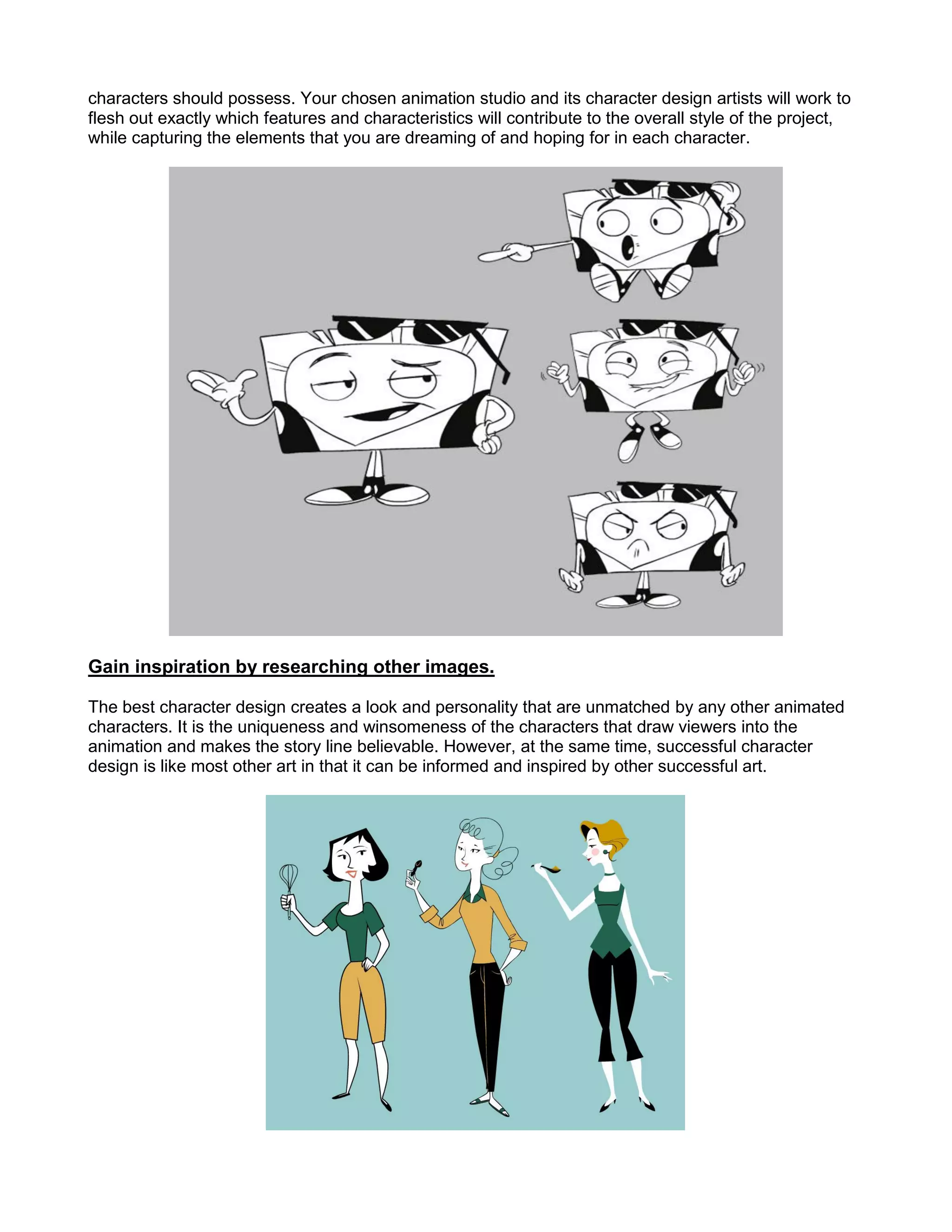 Character Design Tips | PDF