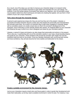 Character Design Tips | PDF
