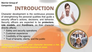 Character Development for Security Officer.pptx