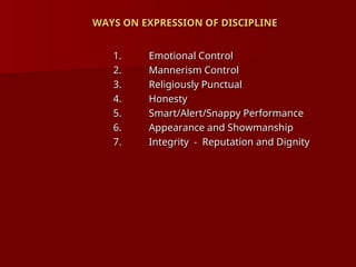 Snappy Expression CHARACTER DEVELOPMENT - Courtesy for security.ppt
