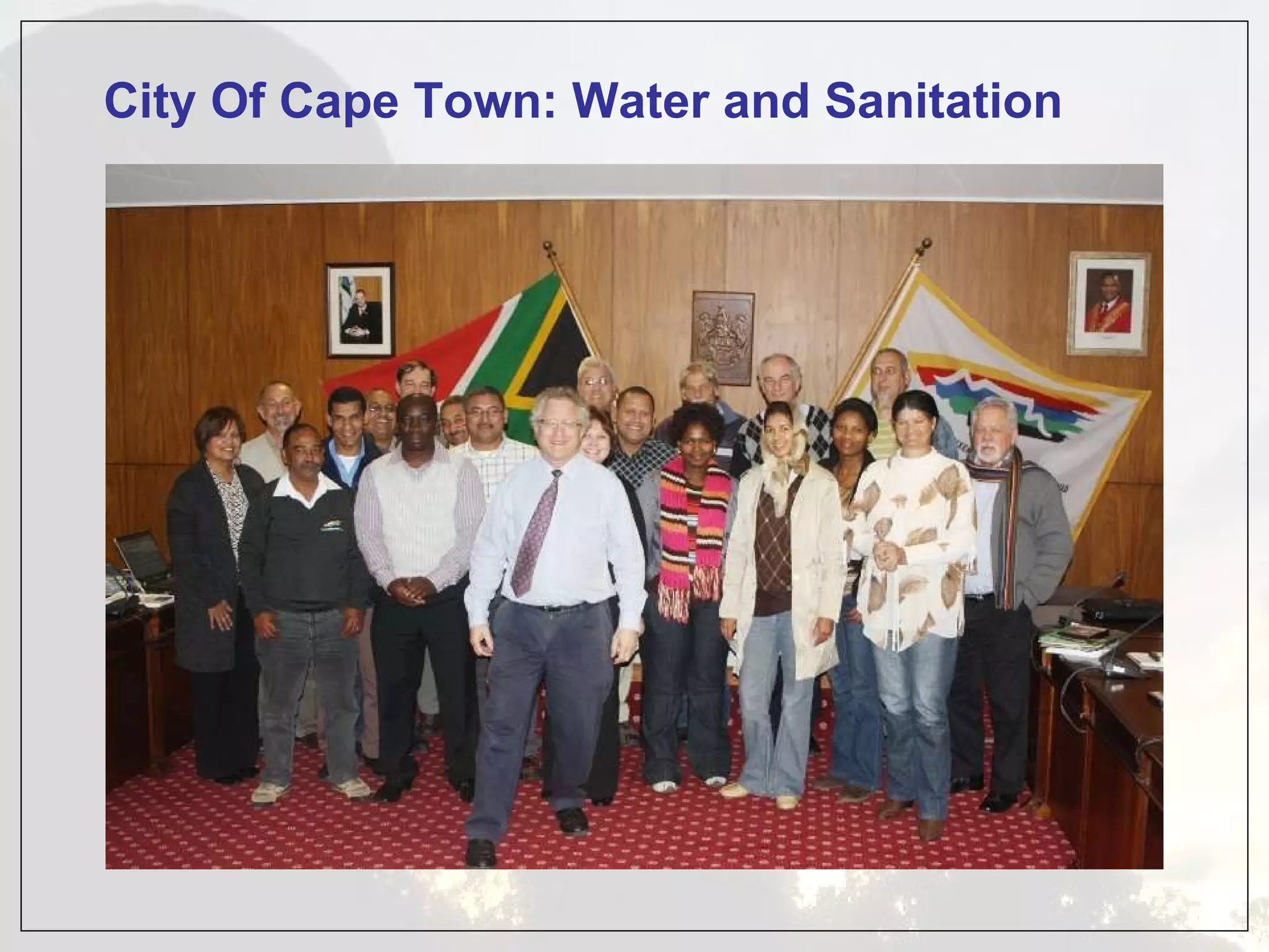 City Of Cape Town: Water and Sanitation 