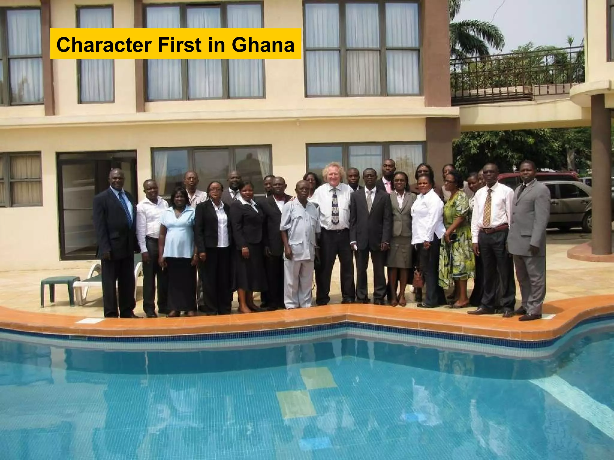 Character First in Ghana 