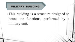 Characteristic of building ppt | PPTX