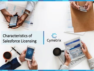 Characteristics of
Salesforce Licensing
 