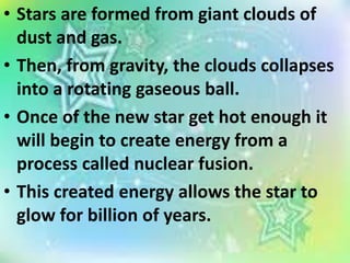 Characteristics of-star | PPT
