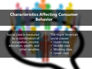 Working Class Consumer Factor affecting consumer behavior | PDF