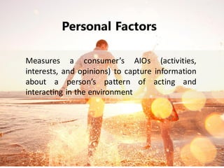 Factor affecting consumer behavior