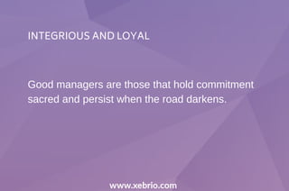 Characteristics OF A Great Project Manager | PDF