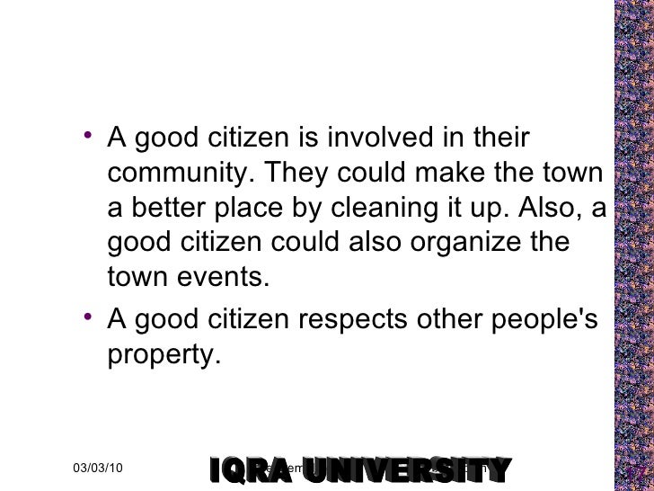 Characteristics Of Good Citizen2
