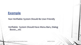 Characteristics of good requirements | PPTX