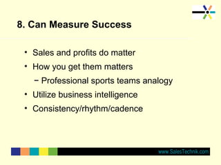 Characteristics of great sales management | PPT