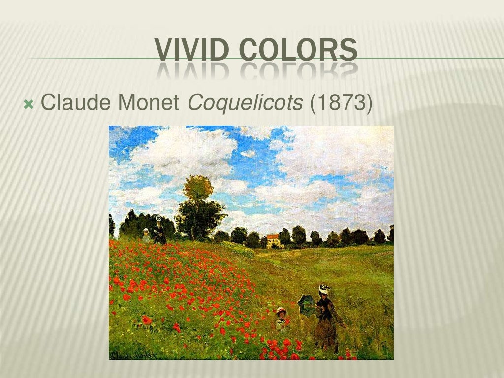 Characteristics of impressionism