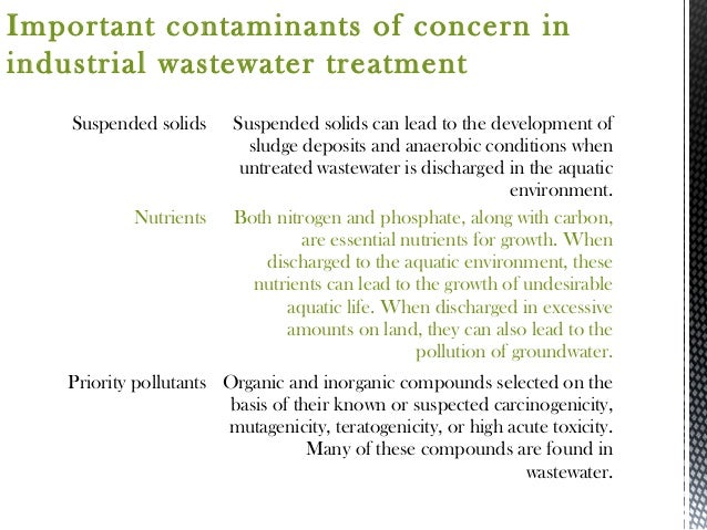 assessment of pollution caused by tannery waste Although the concentrations of k, so 4, mg, na, and cl exceed the permissible limits for drinking water in some cases, they may not directly be caused by tannery activities nevertheless, they should be assessed as an indicator of the beginning of groundwater pollution. assessment of pollution caused by tannery waste Although the concentrations of k, so 4, mg, na, and cl exceed the permissible limits for drinking water in some cases, they may not directly be caused by tannery activities nevertheless, they should be assessed as an indicator of the beginning of groundwater pollution.