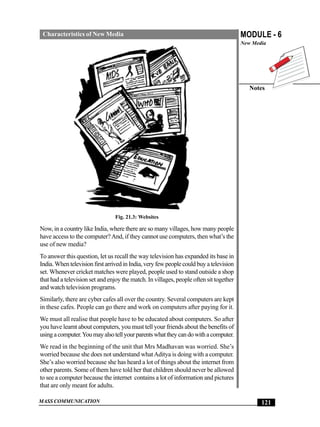 Characteristics of new media | PDF