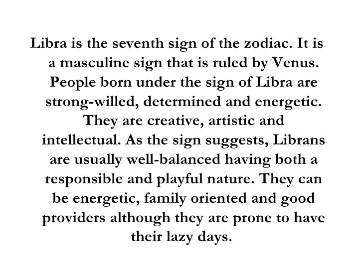 characteristics of star signs