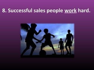 Characteristics of Successful Salespeople
