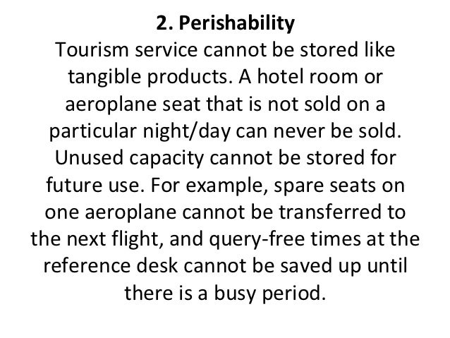 5 characteristics of tourism