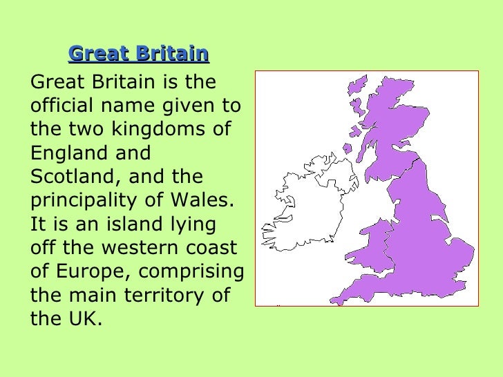 Characteristics Of Uk Countries
