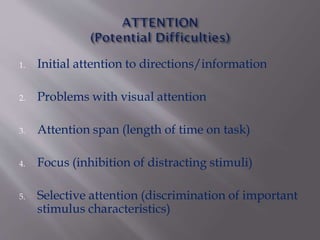 Characteristics of visually impaired Children | PDF